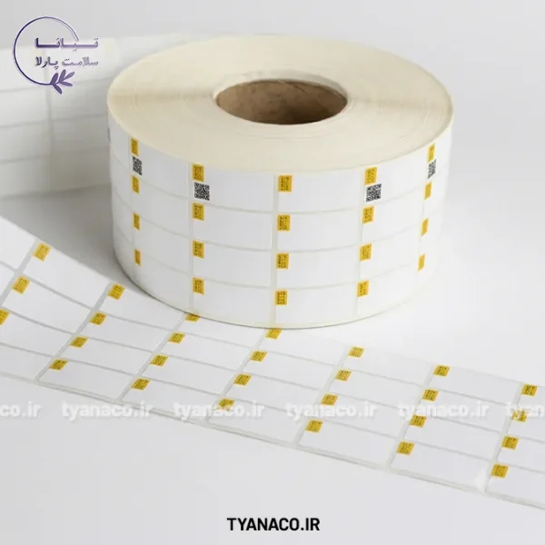لیبل اصالت فارسی نویس 23 در 47 (چهار ردیفه)