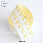 لیبل اصالت فارسی‌ نویس 50 در 40 دو ردیفه