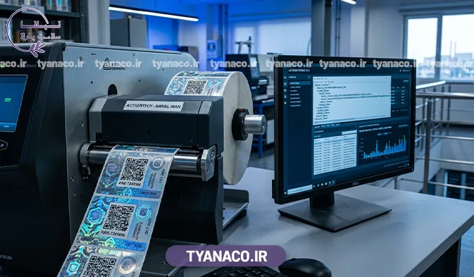 بهترین شرکت چاپ لیبل اصالت کالا و تولید فایل XML در کرج